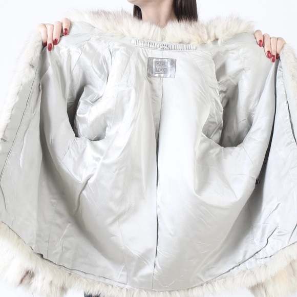 Vintage Saga Blue Fox Fur Coat - Picture 7 of 8